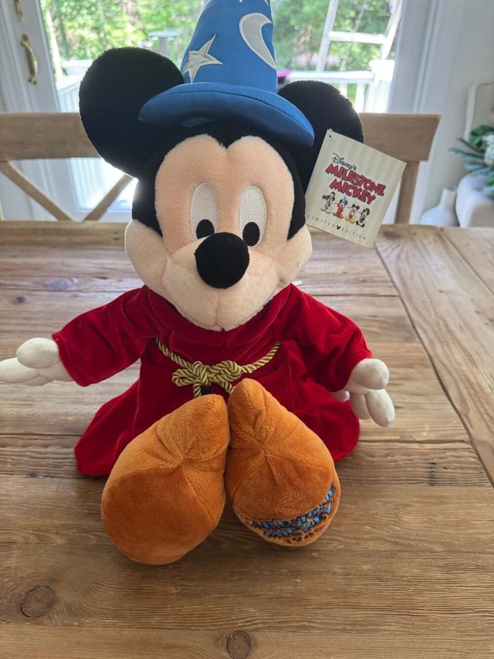 NEW Limited Edition Disney Mickey 1940 Fantasia Sorcerer's Apprentice Plush 24in